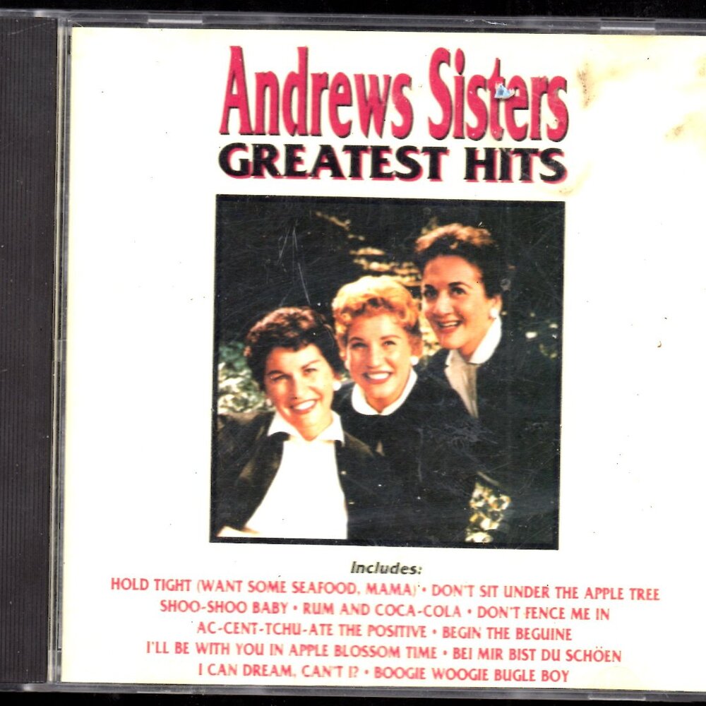 Used CD - Andrews Sisters Greatest Hits